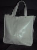 Bolsas de couro offwaith de lado